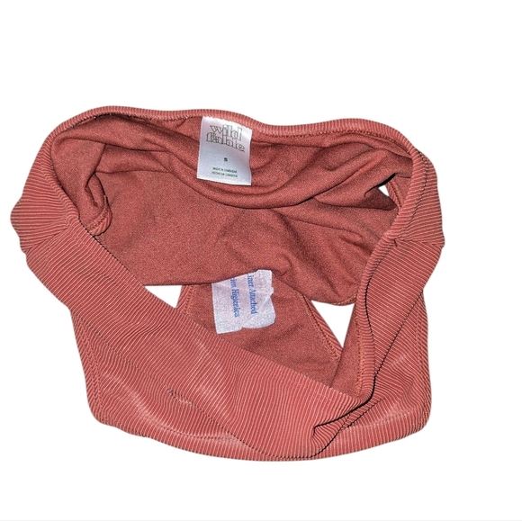 Wild Fable Ribbed Bikini Bottom in Rust Color, Size Small, NWOT! - Picture 3 of 3